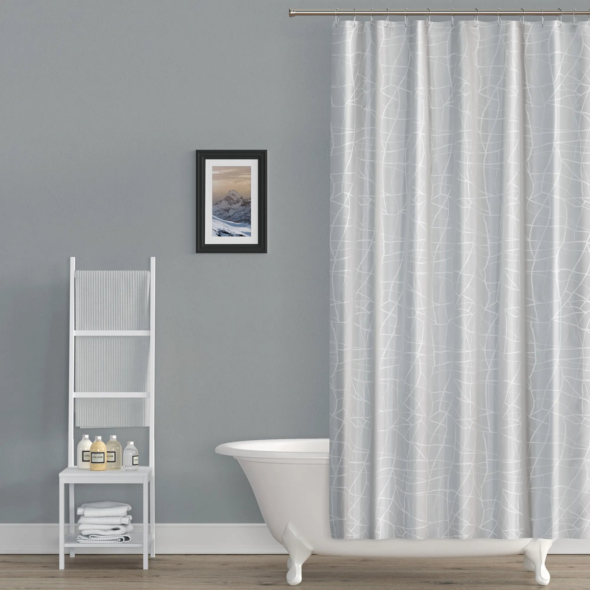 Duschvorhang Modell 3182 - Wasserabweisend - 180x200 cm