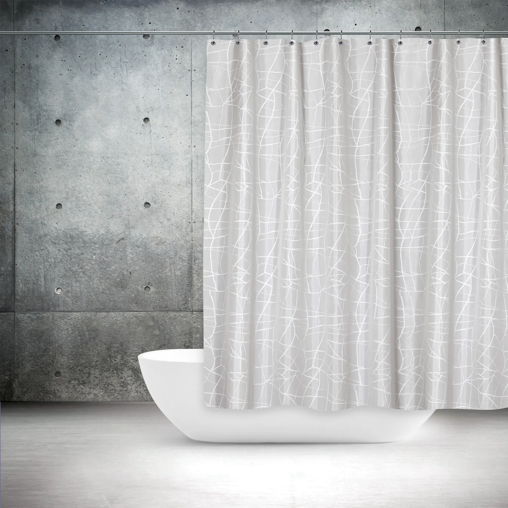 Shower Curtain Model 3182 - Water-repellent - 180x200 cm
