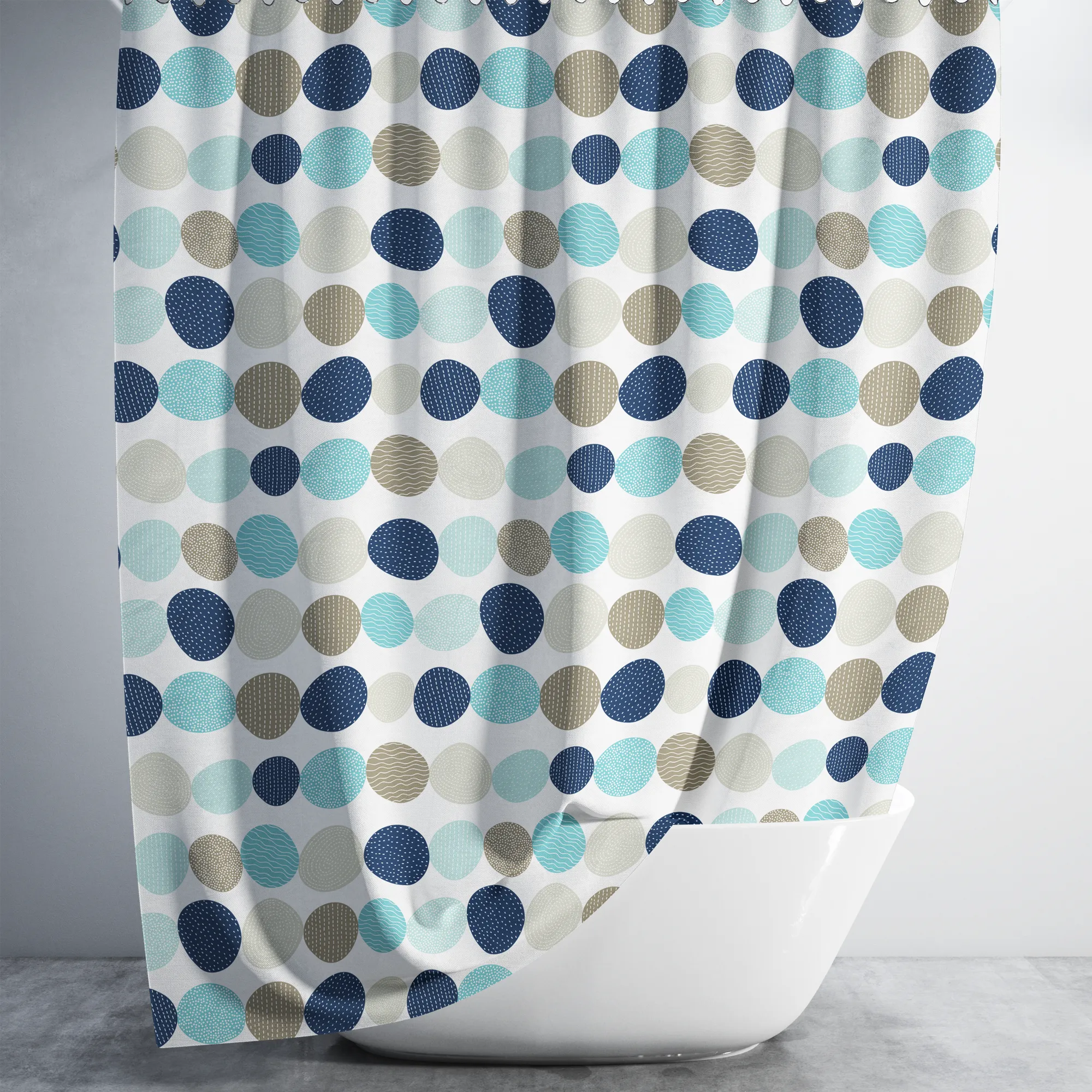 Duschvorhang Modell 5706 - Wasserabweisend - 180x200 cm