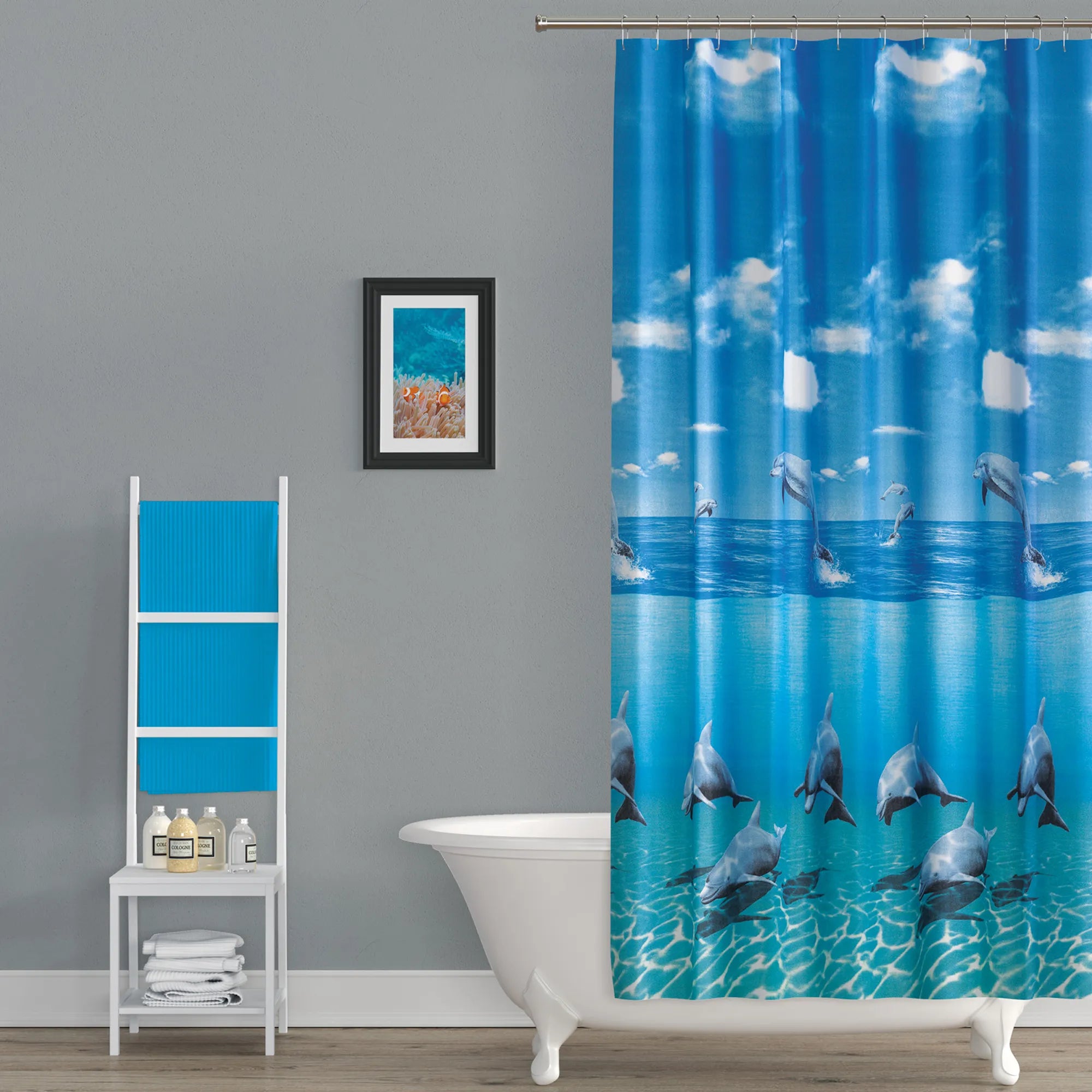 Duschvorhang Modell 8852 - Wasserabweisend - 180x200 cm