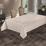 Colber Jacquard Tovaglia Crema - Antimacchia - 150x220 cm