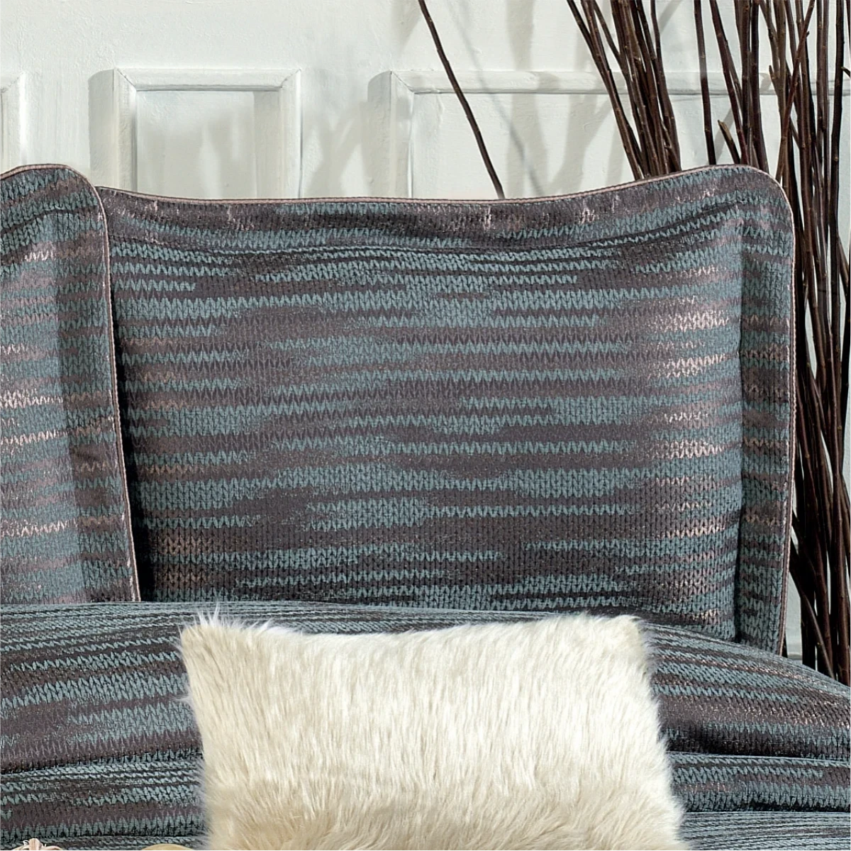 Alina 4 Stück 100% Chenille Tagesdecken-Set