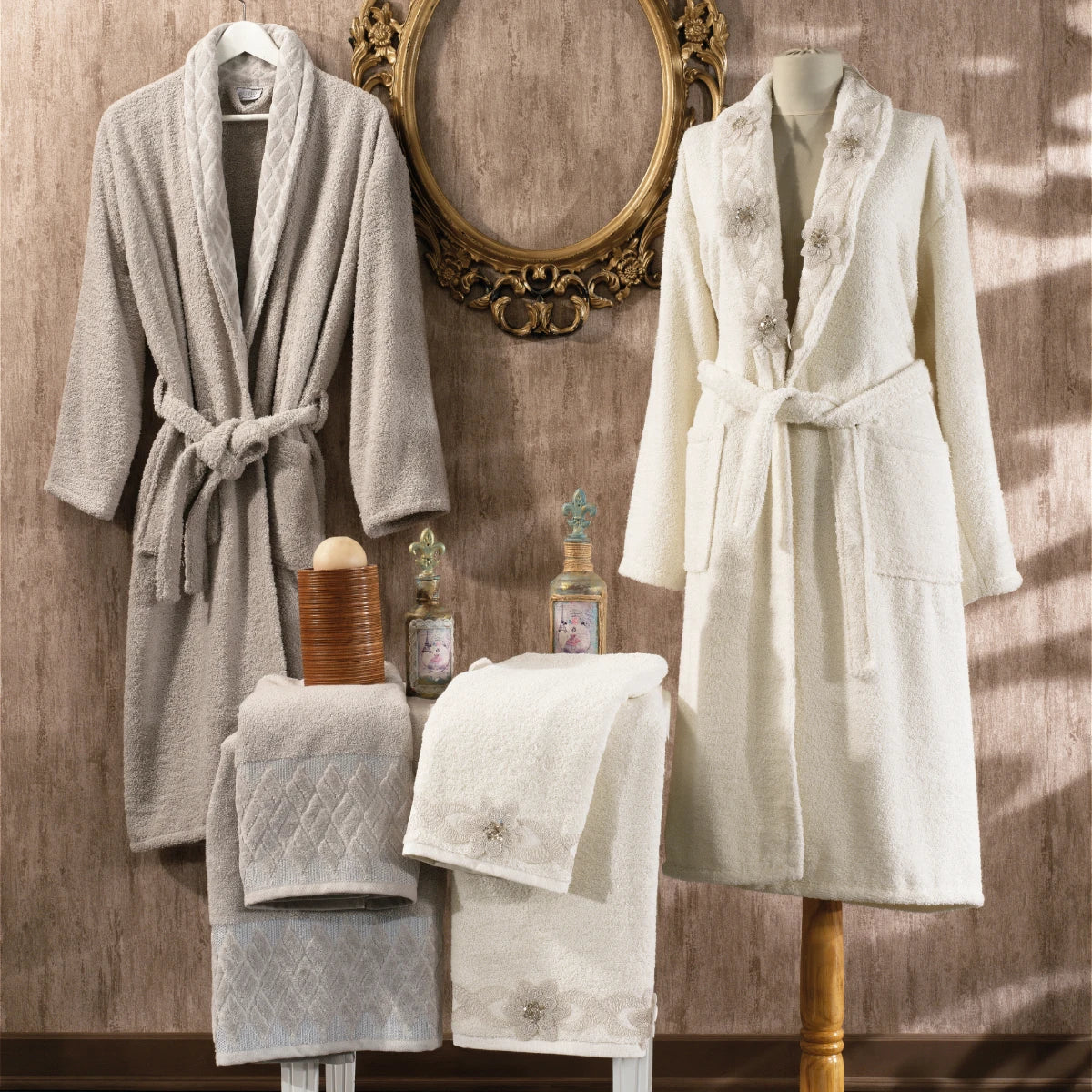 Asel Bathrobe Set 6 Stücke