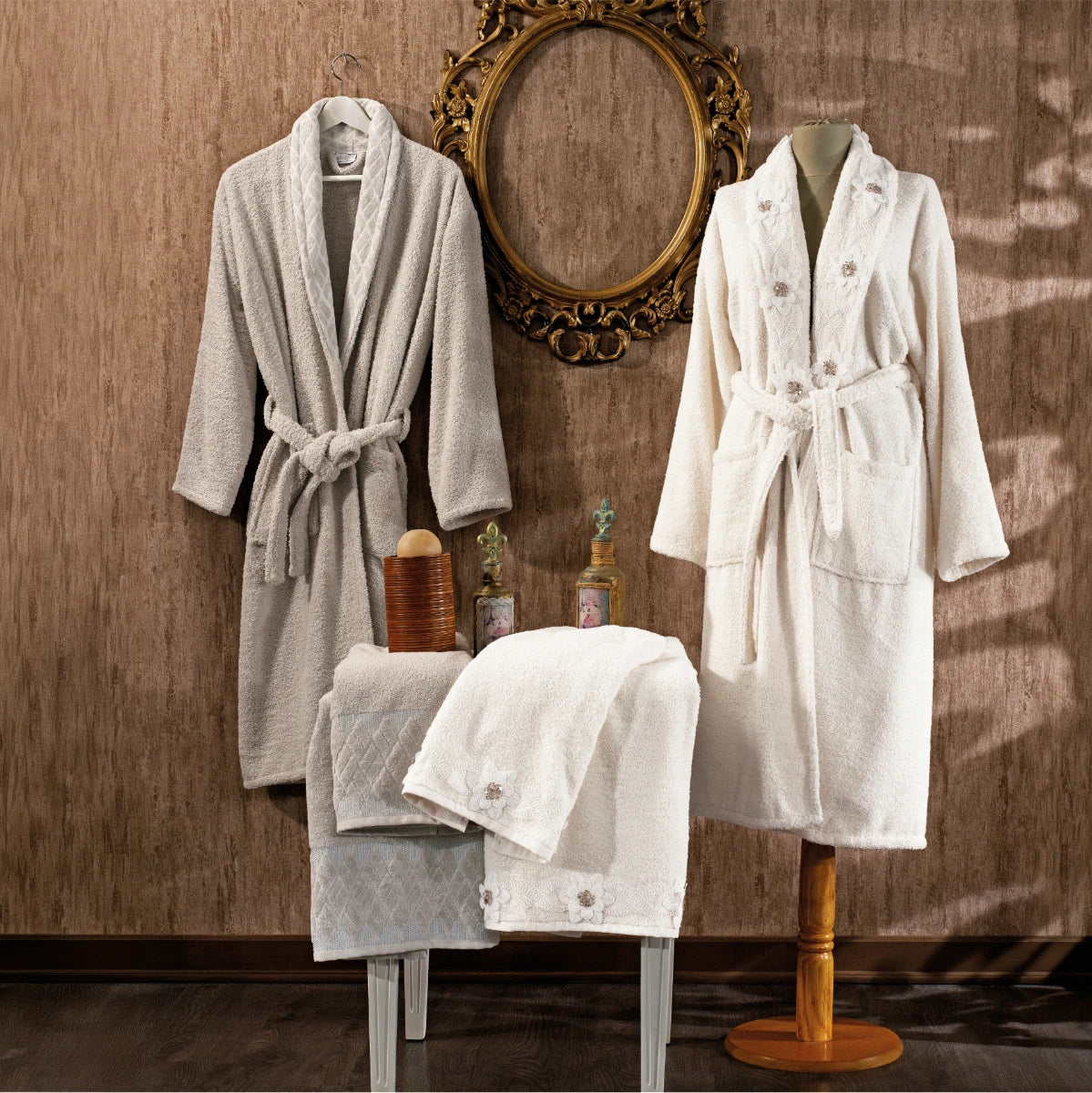 Asel Bathrobe Set 6 Stücke