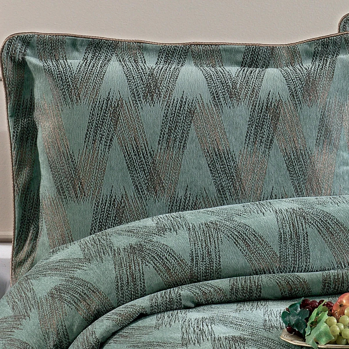 Caprice 4 Stück 100% Chenille Bettdecke