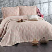 Caprice 4 Stück 100% Chenille Bettdecke