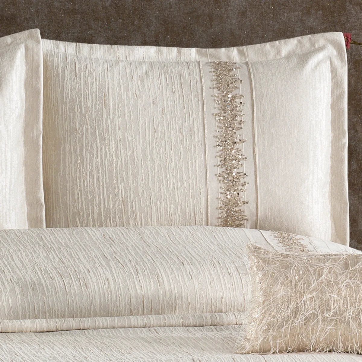 Eliza Bettdecke Set 4 Stücke 100% Chenille