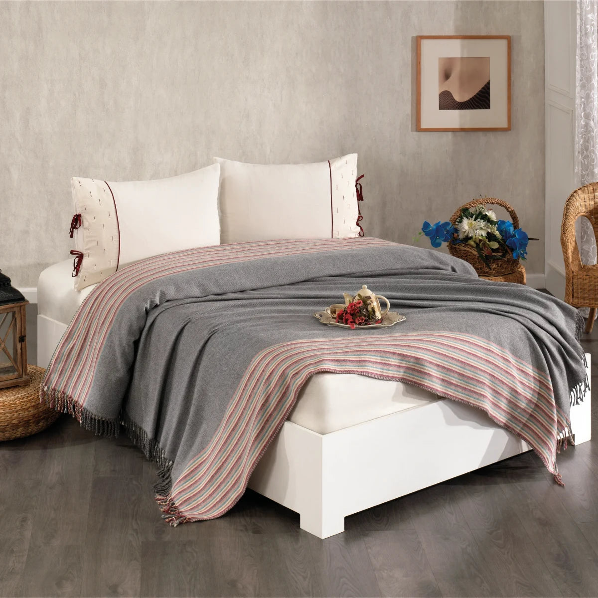 Mocca Blanket Set 4 Stücke