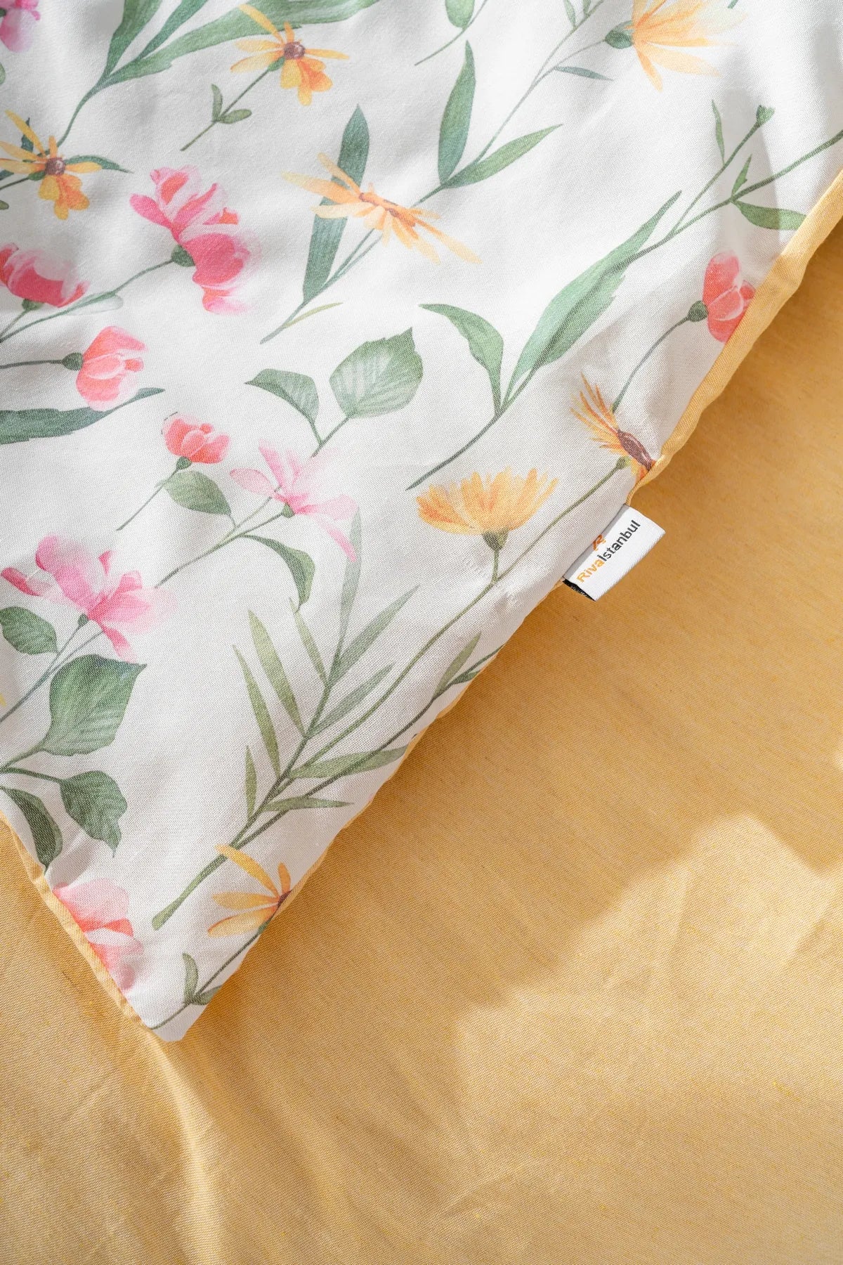 Botanical Sommer-Bettwäsche-Set für Doppelbetten aus Baumwolle