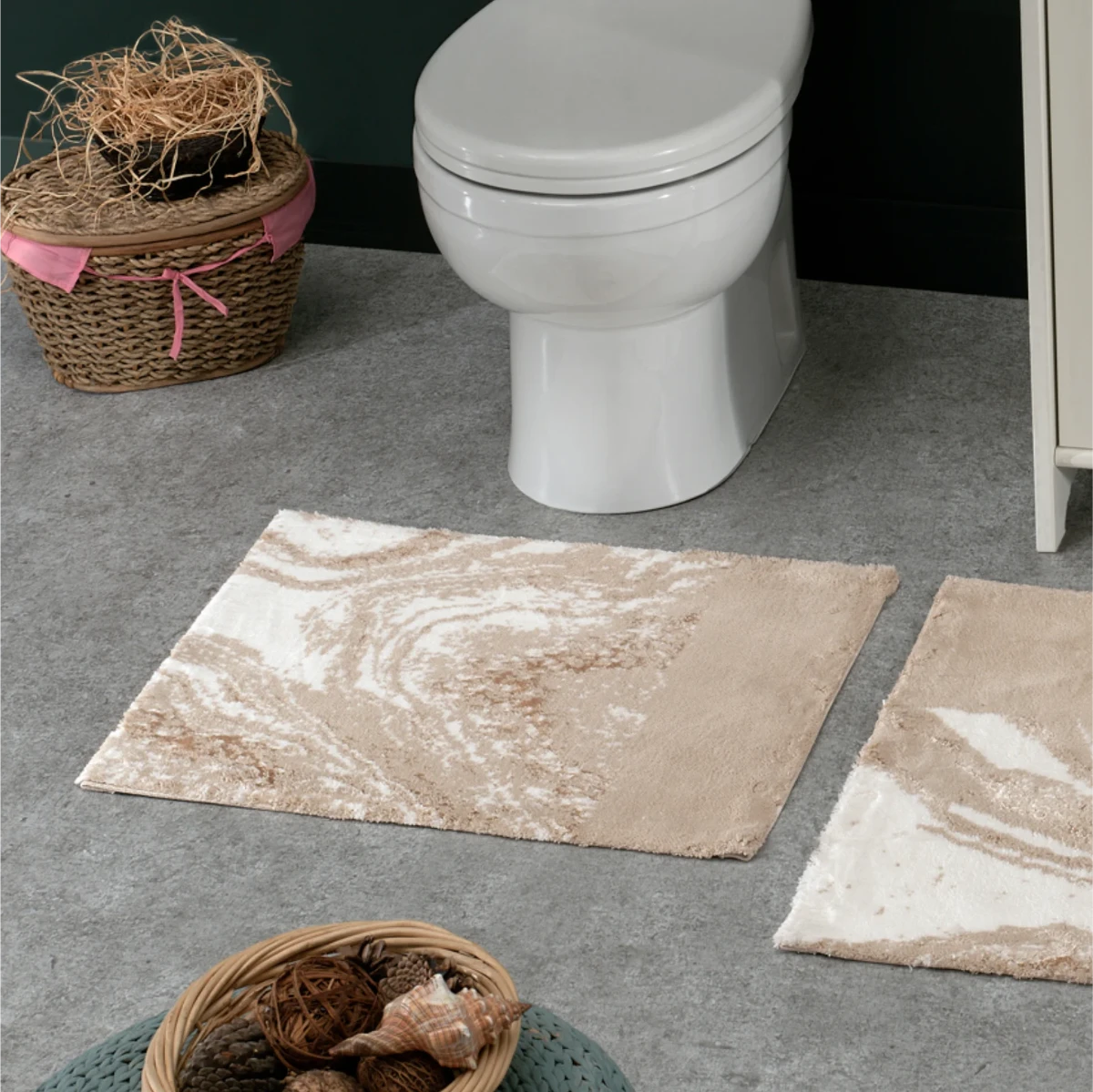 Nero Bath Mat 2 Stücke