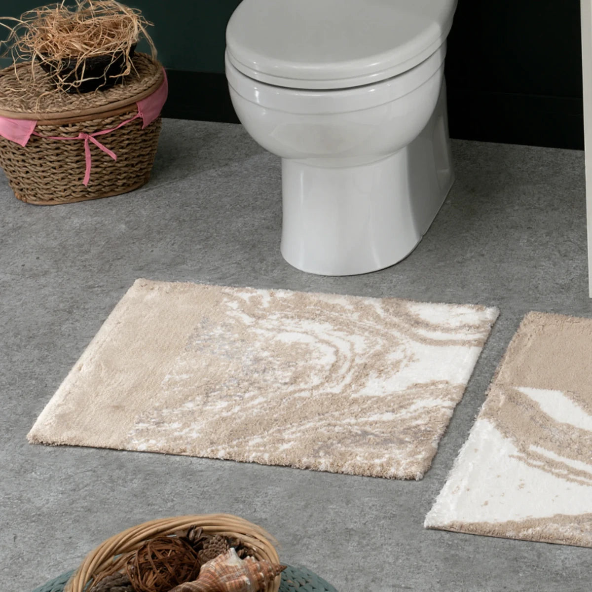Nero Bath Mat 2 Stücke