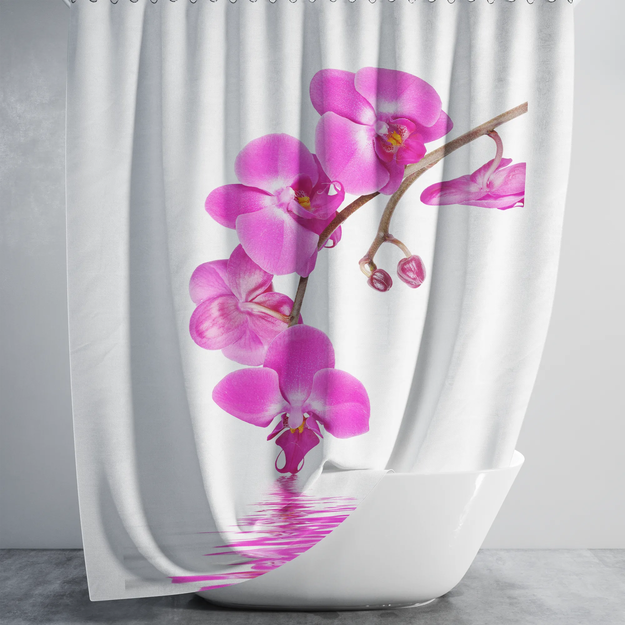 Duschvorhang Orchid - Wasserabweisend - 180x200 cm