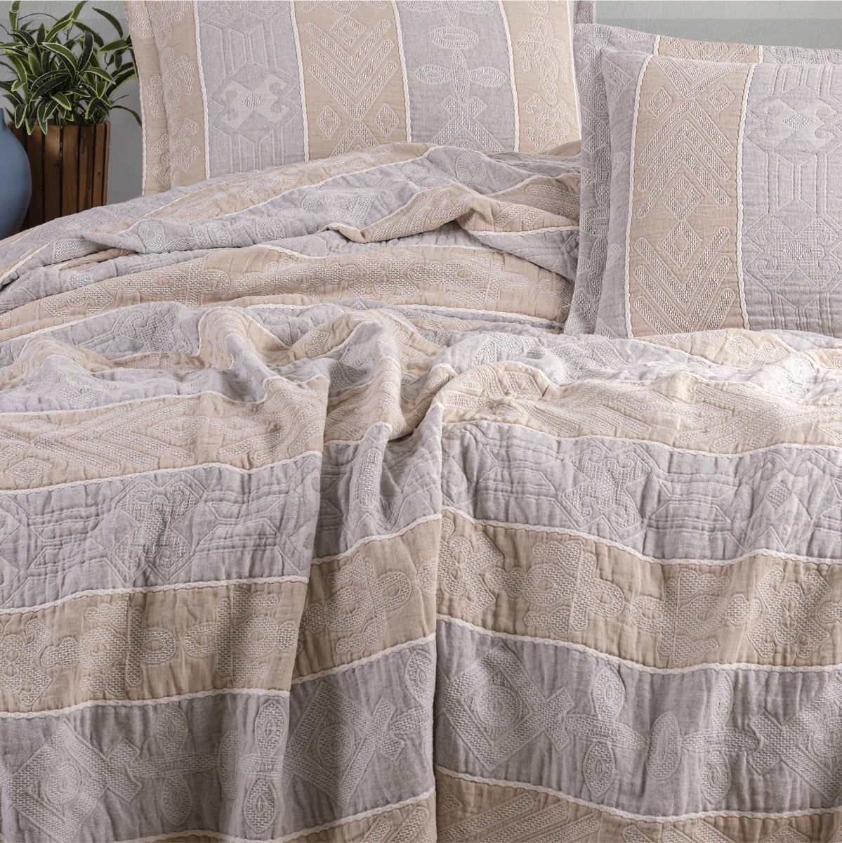 Serena Bed Cover Set 3 Stücke