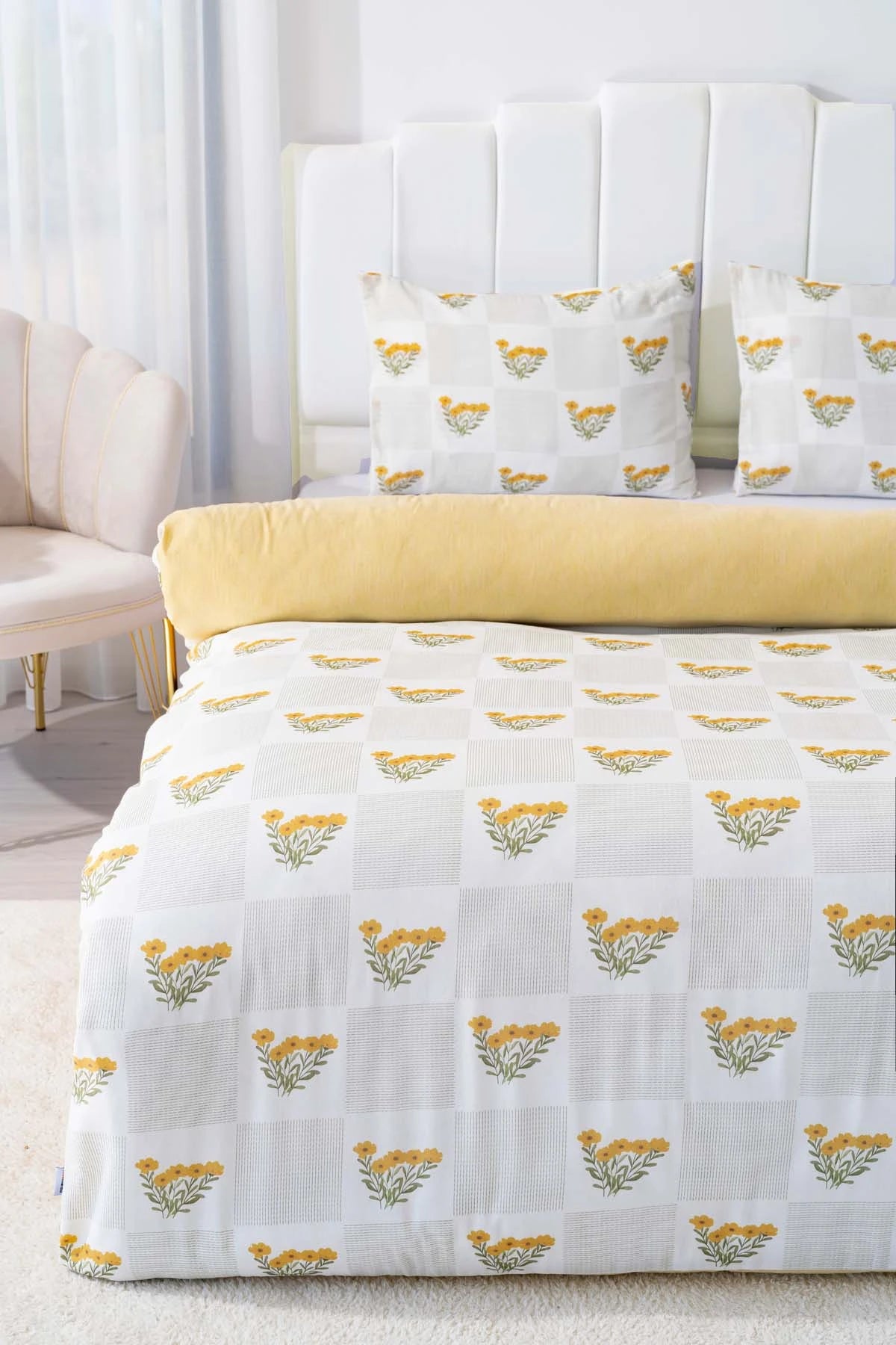 Bettwäsche-Set Sementa - Polycotton - 200x215 cm