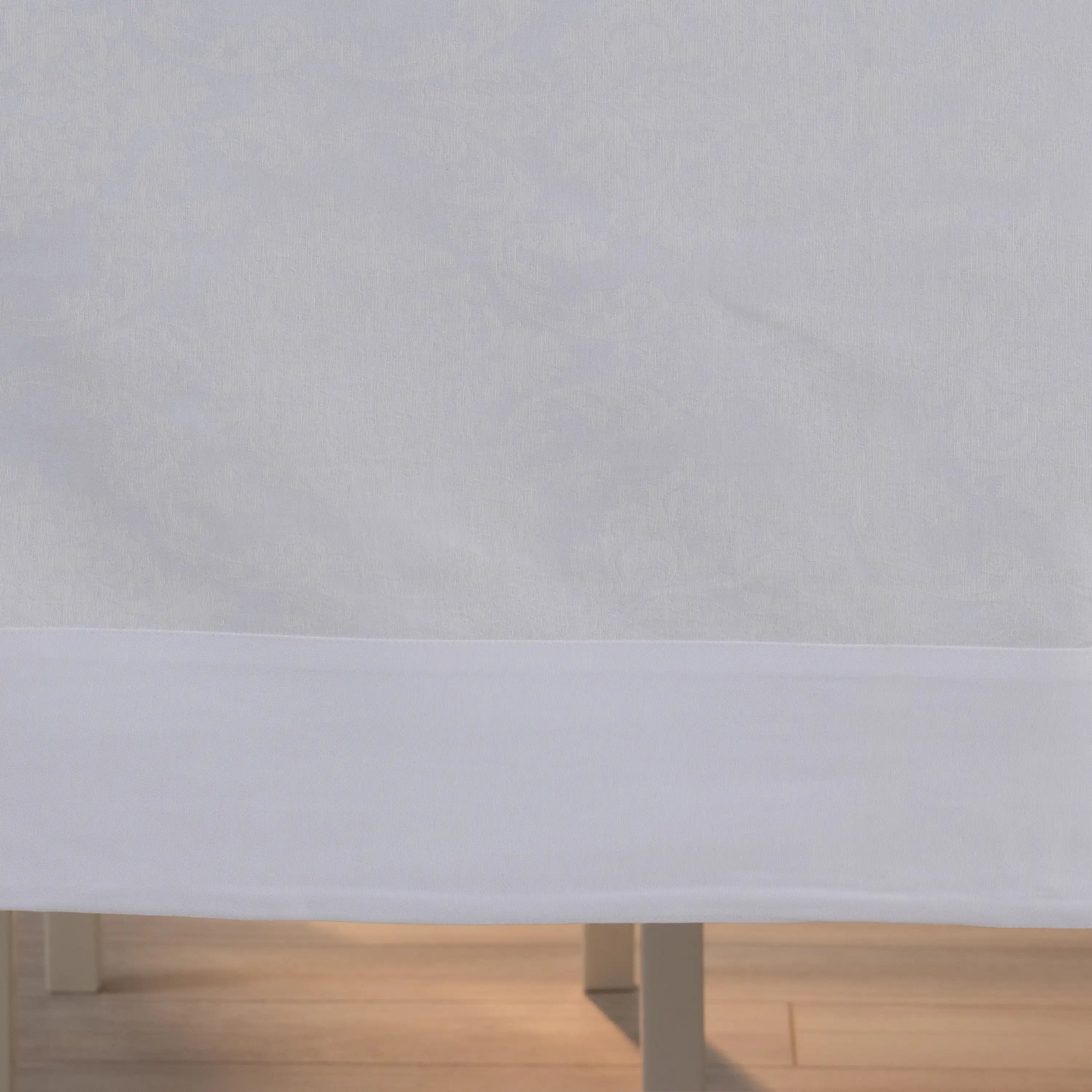 Neocotton Jacquard Tischdecke Weiß - 160x220 cm