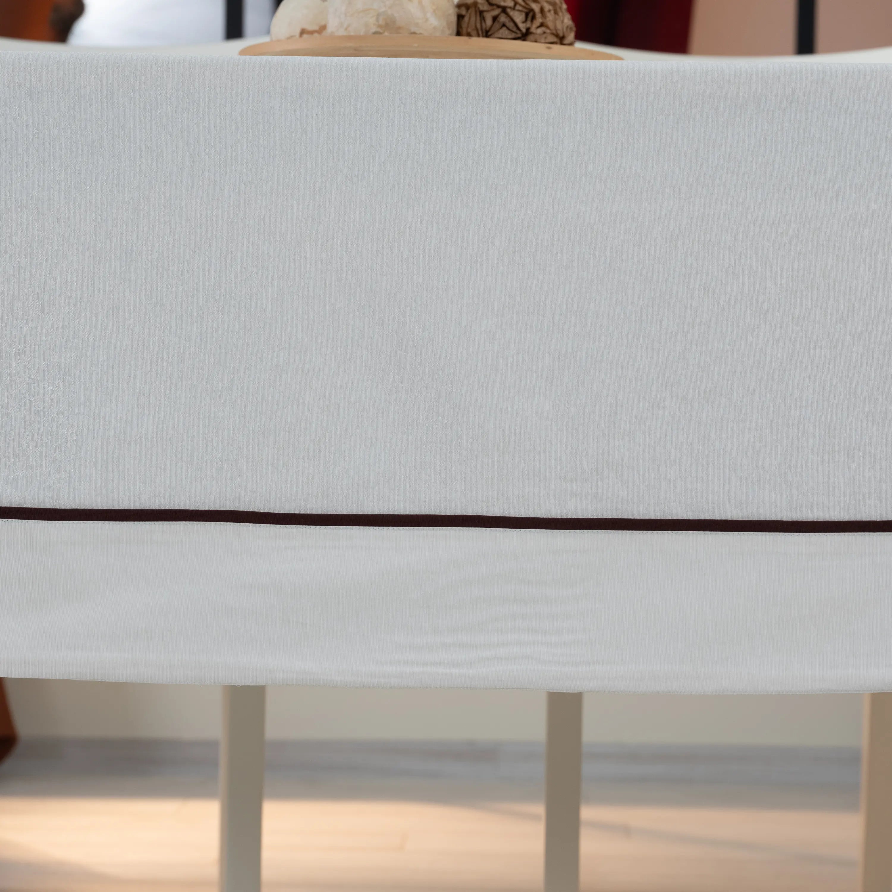 Tovaglia Jacquard Daisy Crema - 160x220 cm