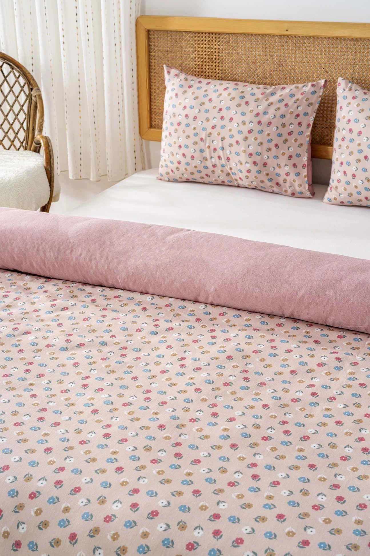 Bettwäsche-Set Rossie - Polycotton - 200x215 cm