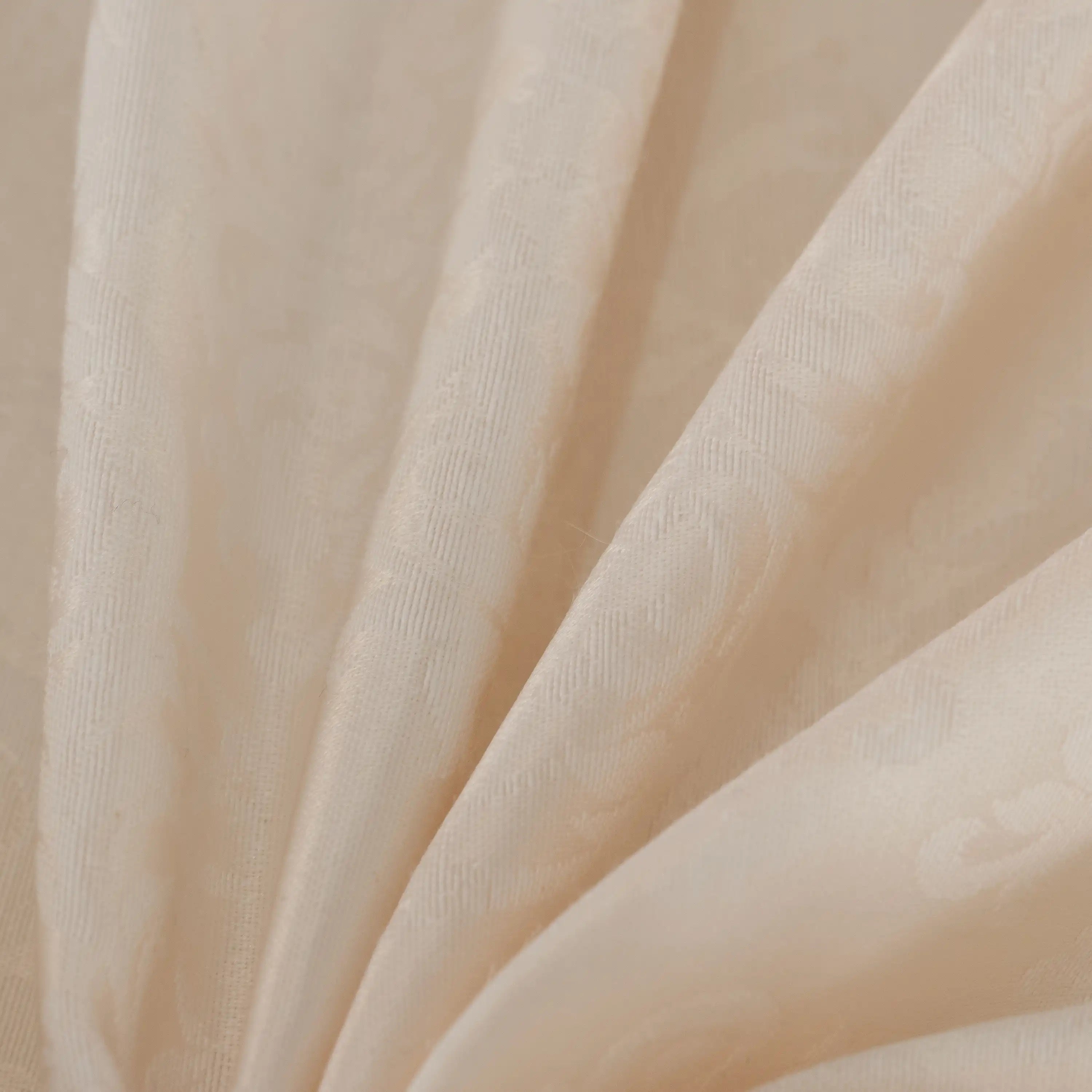Neocotton Jacquard Tischdecke Creme - 160x220 cm
