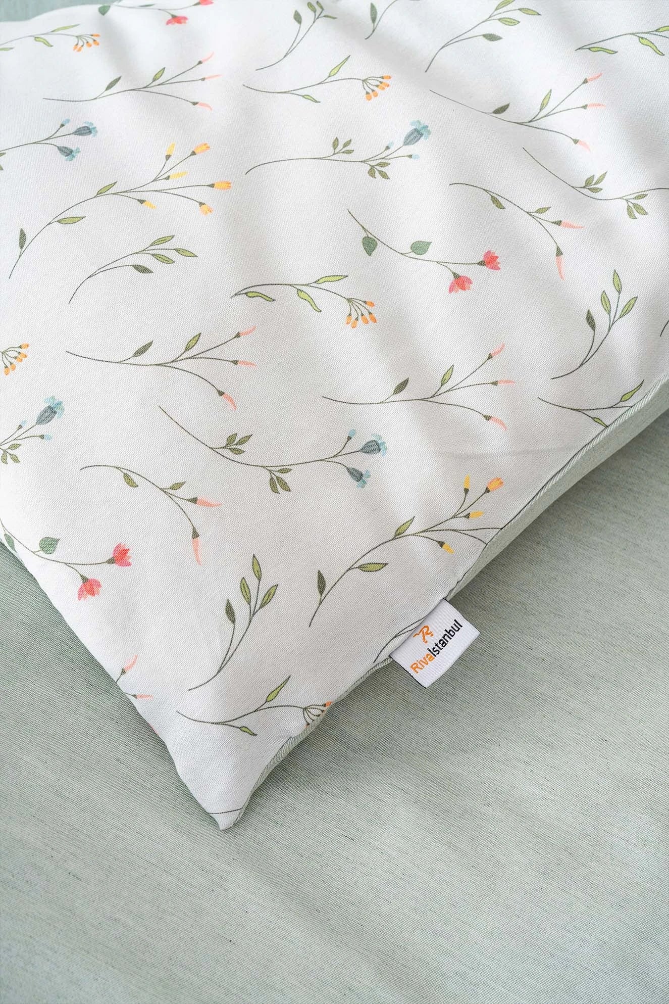 Bettwäsche-Set Clara Grün - Polycotton - 200x215 cm