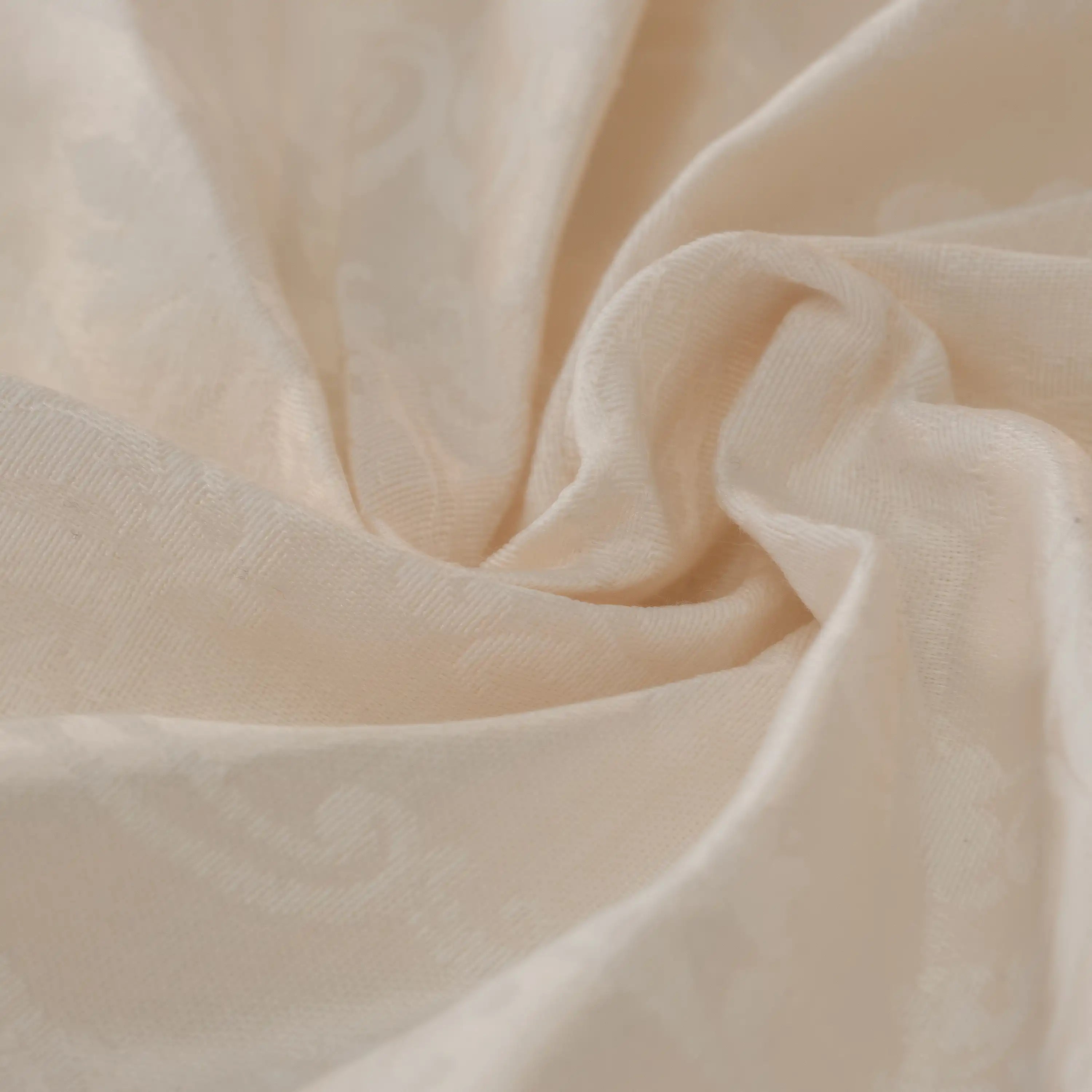Neocotton Jacquard Tischdecke Creme - 160x220 cm