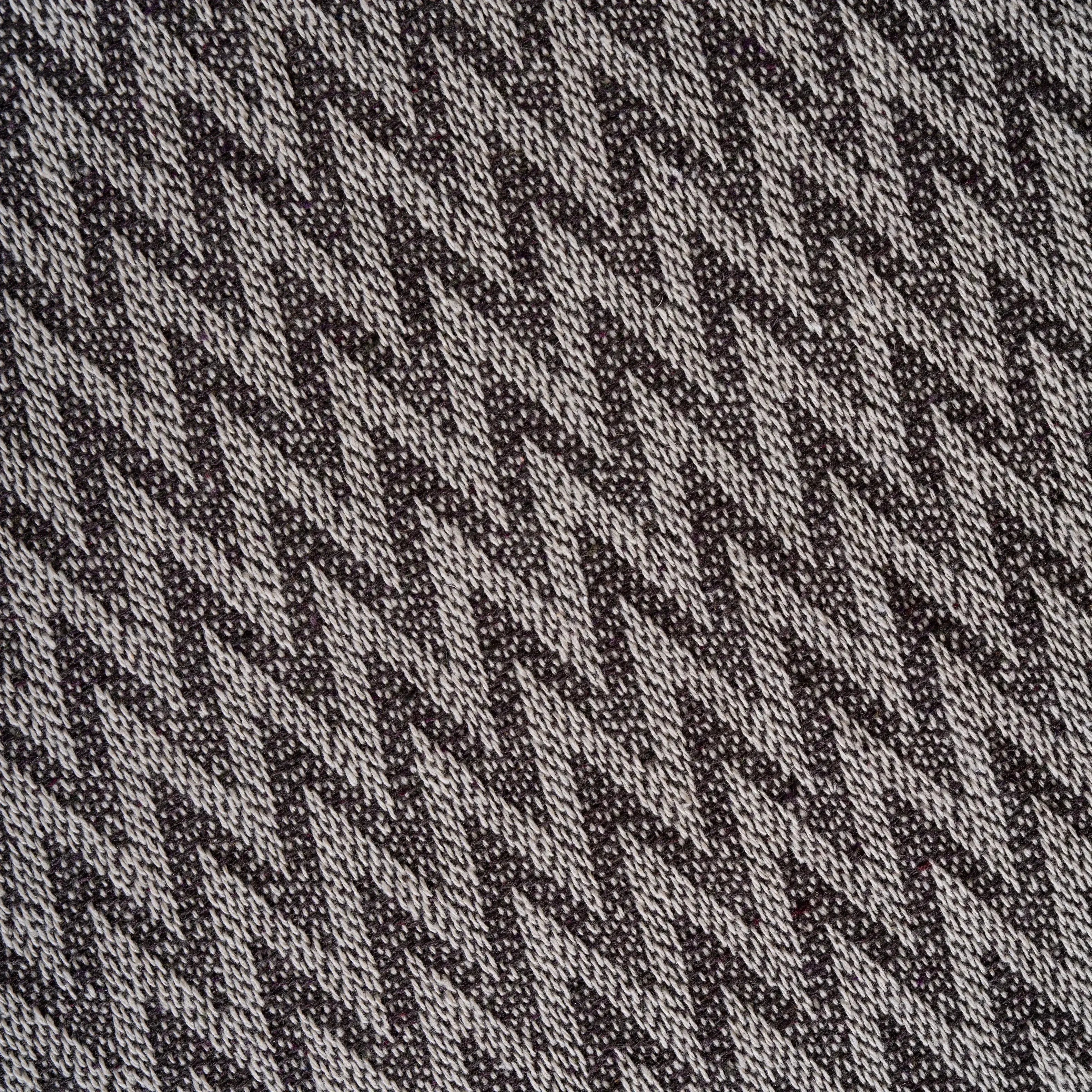 Multifunktionale Sofadecke Anthrazit aus recycelter Baumwolle - 170x210 cm
