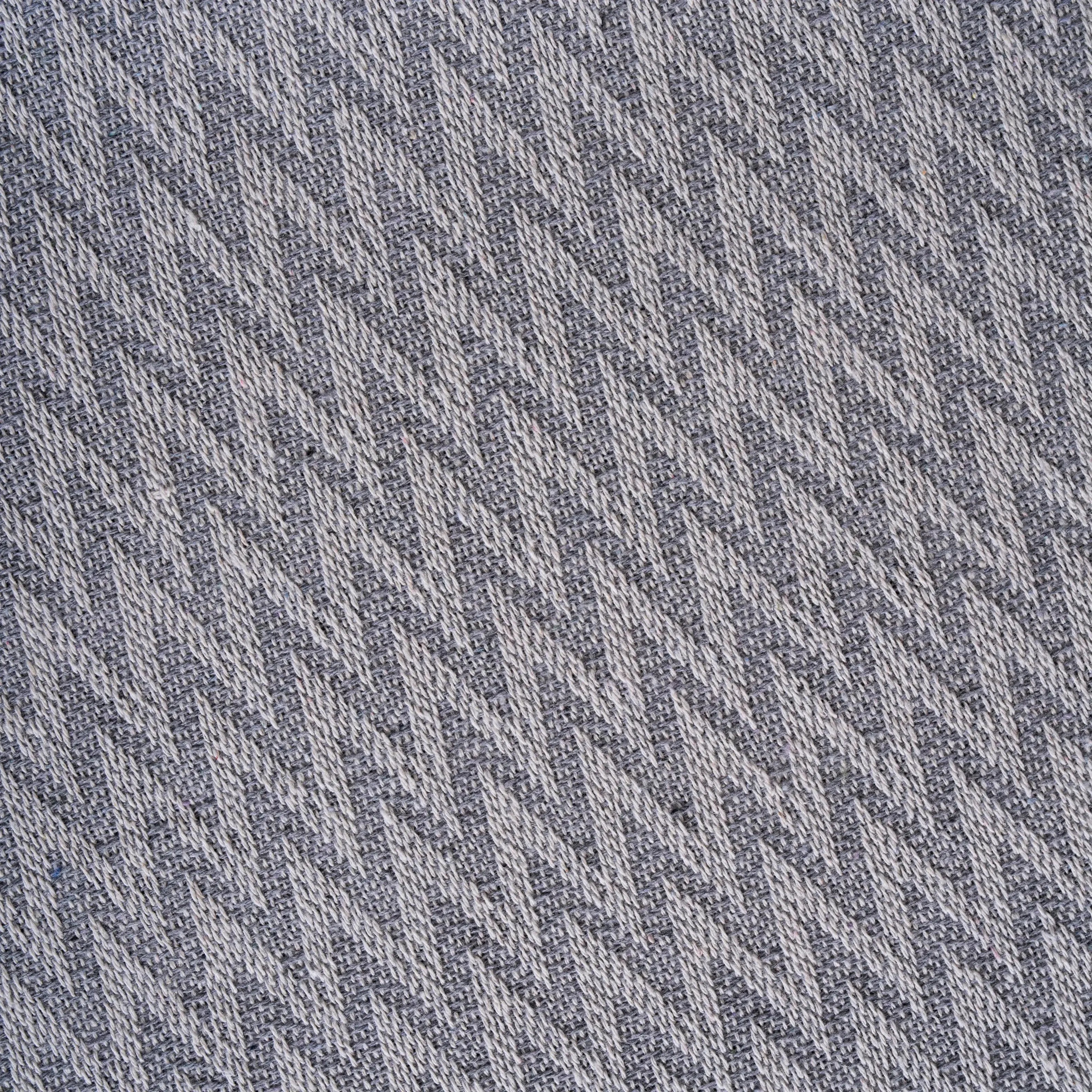Multifunktionale Sofadecke Grau aus recycelter Baumwolle - 170x210 cm