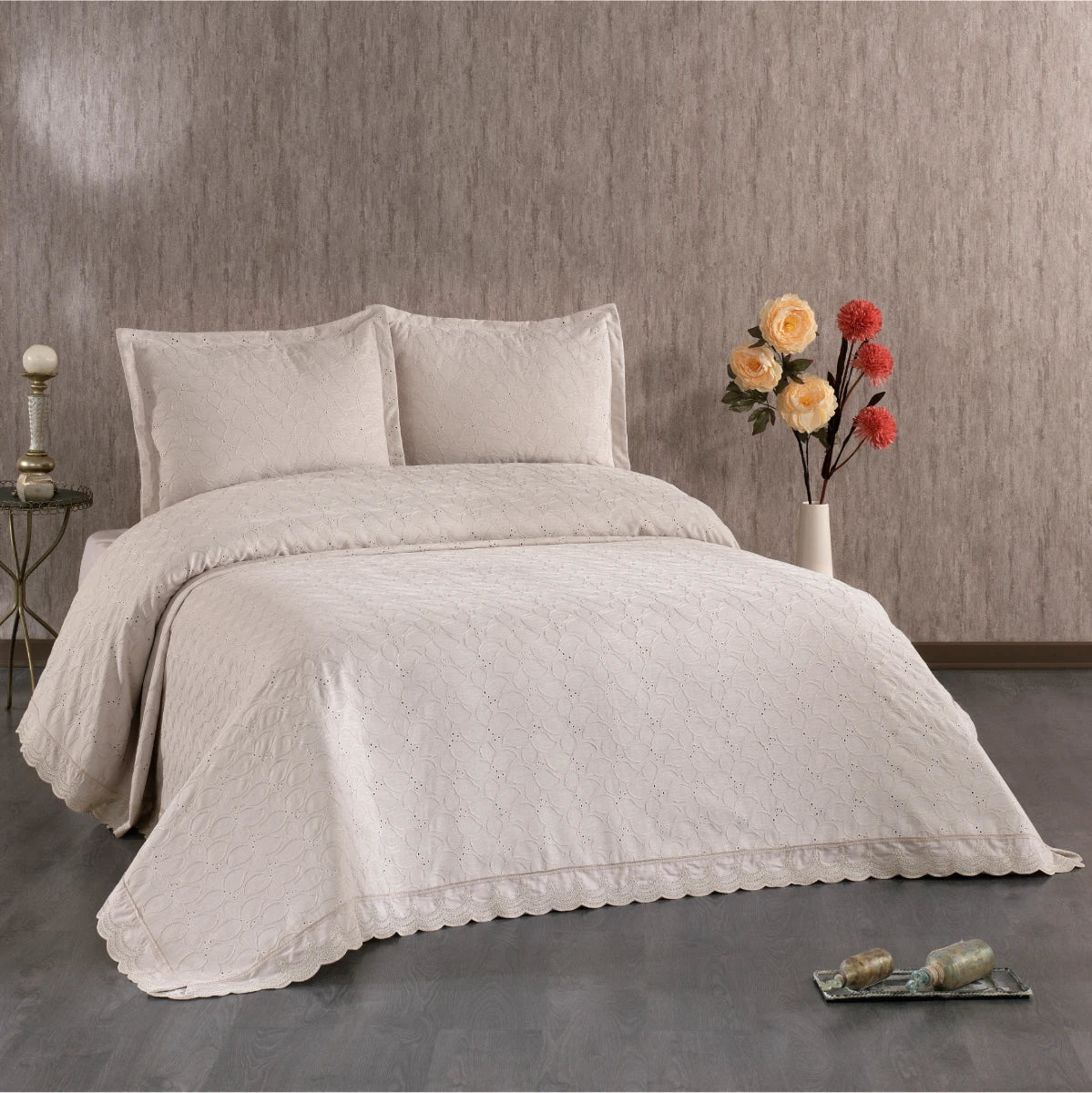 Viola Bed Cover 3 Stücke